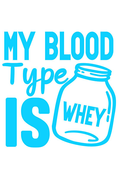 StoryGift Romania Sticker Adeziv 90CM Exterior cu mesajul "Tipul meu de sange...