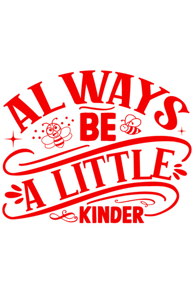 StoryGift Romania Sticker Adeziv 90CM Exterior cu albine si textul "Mereu fii...