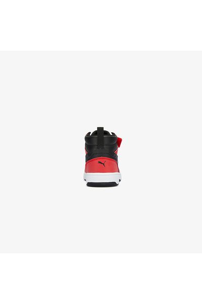Puma PUMA White-PU Rebound V6 Mid AC+ PS - Sportovní obuv