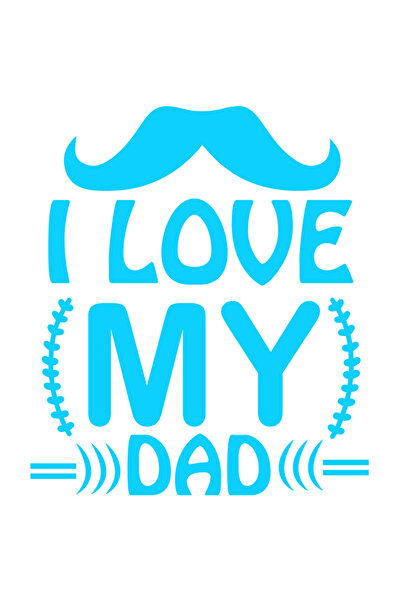 StoryGift Romania Sticker Autocolant 30CM Exterior cu o mustata pentru un tat...