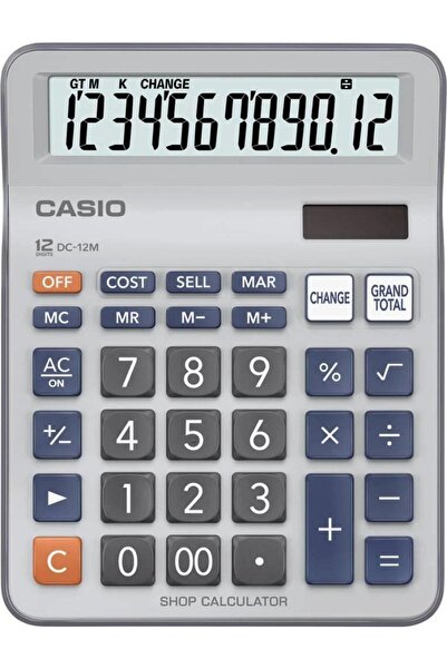 Casio Dc-12m-w-dp Hesap Makinesi Desktop
