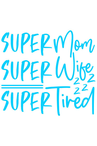 StoryGift Romania Sticker Autocolant 70CM Exterior pentru o mama excelenta cu mesajul "Super mom, super wife, su