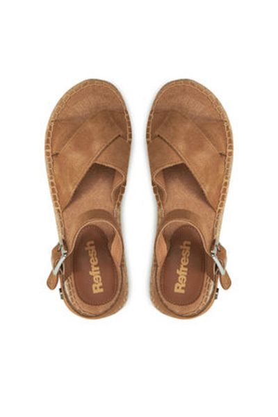 Refresh women's espadrilles 170794 brown