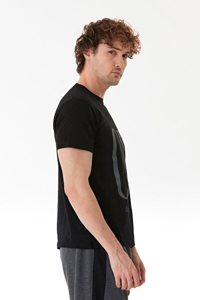 Fulla Moda Μπλουζάκι με λαιμόκοψη με στάμπα It`s Ok