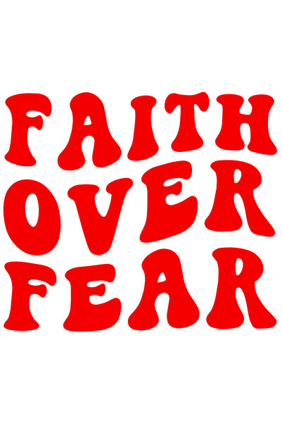 StoryGift Romania Sticker Eticheta 40CM Exterior cu textul in engleza "Faith ...