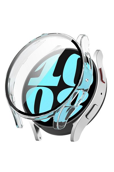 SKYDDAR INNOVATION 360° Ultra-thin Shockproof Protective Case For Samsung Galaxy Watch6 44mm, Full Screen - Transparent