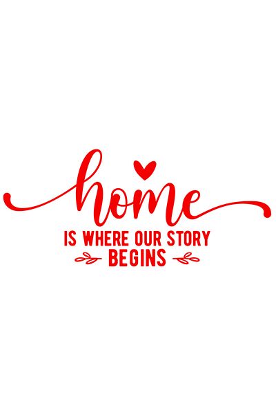 StoryGift Romania Sticker Eticheta 50CM Exterior cu mesajul ""Acasa" este locul in care incepe povestea noastra"