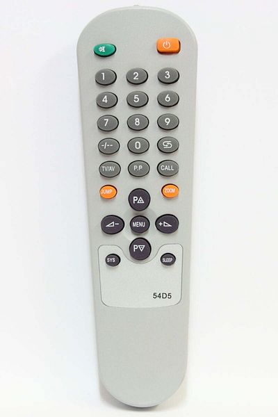 OEM Remote Control 54D5 Compatible with Ivory, Akai, Neo, Hyundai, Vortex