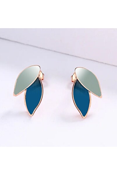 MRK Vintage Minimal Yaprak Küpe