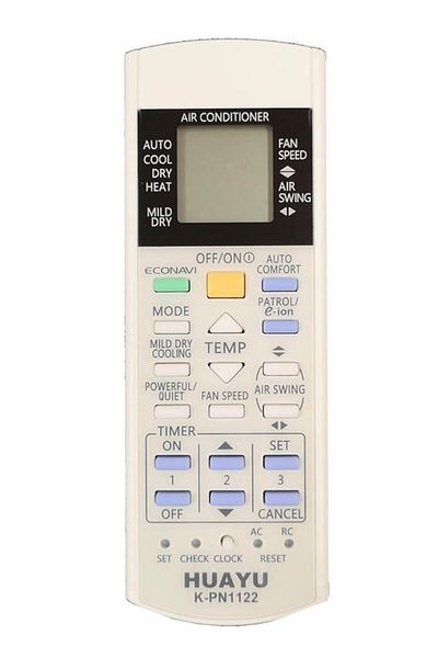 OEM Remote control for Panasonic Air Conditioner - Huayu
