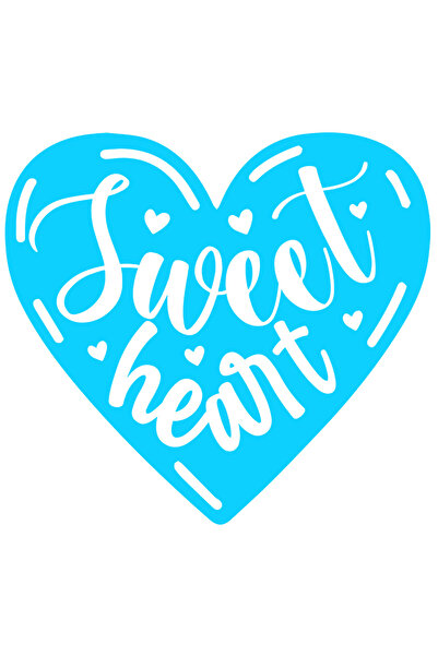 StoryGift Romania Adhesive Sticker 90CM Exterior with hearts and the text "Sw...