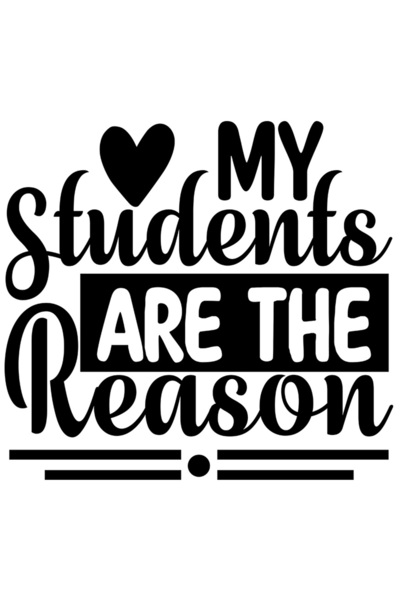 StoryGift Romania Sticker Exterior cu inimioara si mesajul "My students are t...