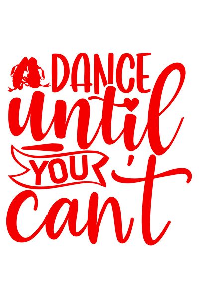 StoryGift Romania Sticker Autocolant 70CM Exterior cu mesaj care te indeamna sa dansezi pana cand nu mai poti ,