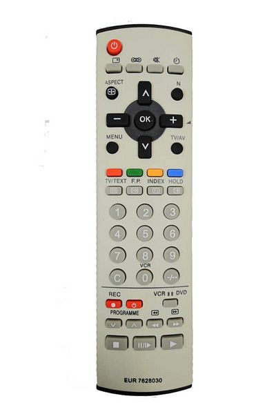 OEM Remote Control For Panasonic Eur7628030 - With Clock (8F0F)