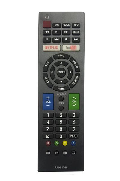 OEM Remote control for Sharp RM-L 1346 - net,yt