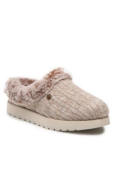 SKECHERS women's slippers 31204 natural