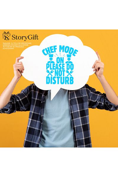 StoryGift Romania Sticker Label 50CM Exterior for those who love to cook - "Cooker mode activated, no