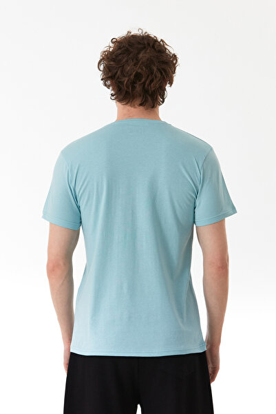 Fulla Moda Μπλουζάκι με λαιμόκοψη με στάμπα It`s Ok