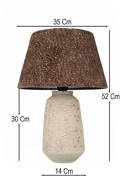 Hmydesign Novastra Handmade Decorative Ceramic Lampshade