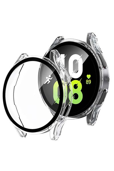 SKYDDAR INNOVATION 360° Ultra-thin Anti-shock Protective Case For Samsung Galaxy Watch Fe, Full Screen - Transparent