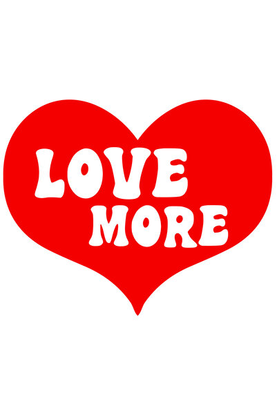 StoryGift Romania Sticker Autocolant 30CM Exterior cu o inima in care scrie "...