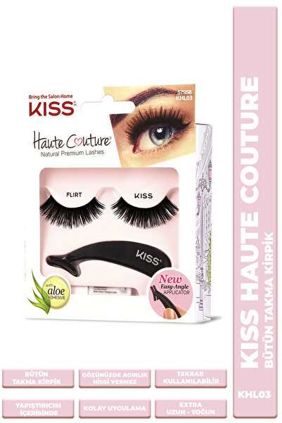 Kiss Bütün Doğal Takma Kirpik %100 Insan Saçı Extra Yoğun