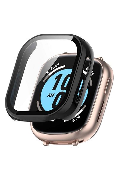 SKYDDAR INNOVATION 360° Ultra-thin Anti-shock Protective Case For Honor Watch 4, Full Screen Anti-shock - Black