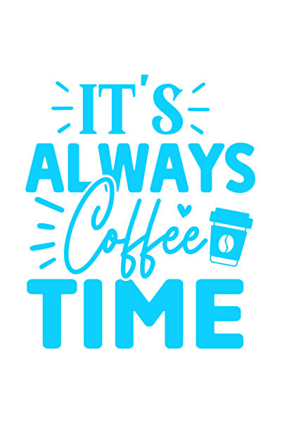 StoryGift Romania Sticker Autocolant 70CM Exterior pentru cei care beau cafea...