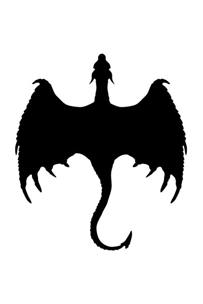 StoryGift Romania Sticker Exterior cu un dragon din povesti - creatura mitica...