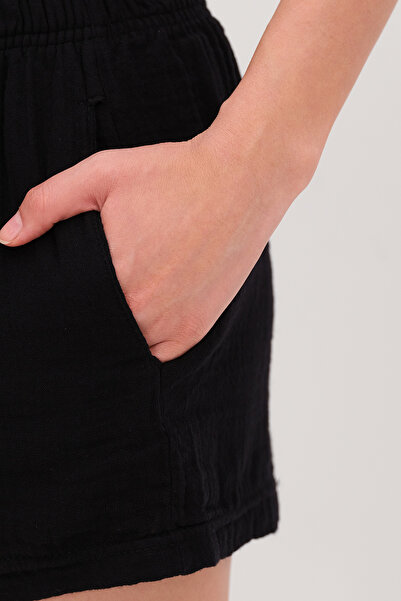 Addax Beli Lastikli Şort Ş13852