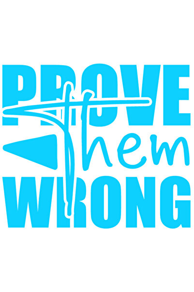 StoryGift Romania Sticker Autocolant 70CM Exterior cu mesajul "Demonstreaza-l...