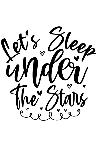 StoryGift Romania Sticker Adeziv 90CM Exterior cu mesajul in engleza "Let's s...