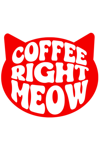 StoryGift Romania Sticker Exterior pentru iubitorii de pisici si de cafea cu ...