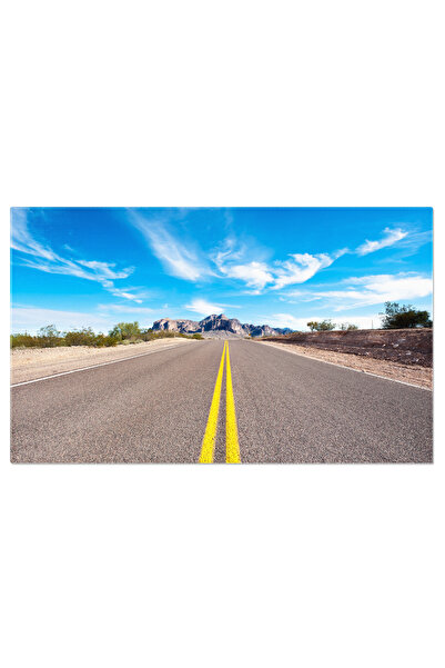 StoryGift Romania Tablou Canvas Pe Drumurile Pustii Perspectiva Uitata In Des...