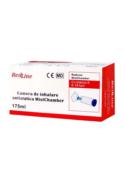 Redline Mistchamber Inhalation Chamber, Baby Mask