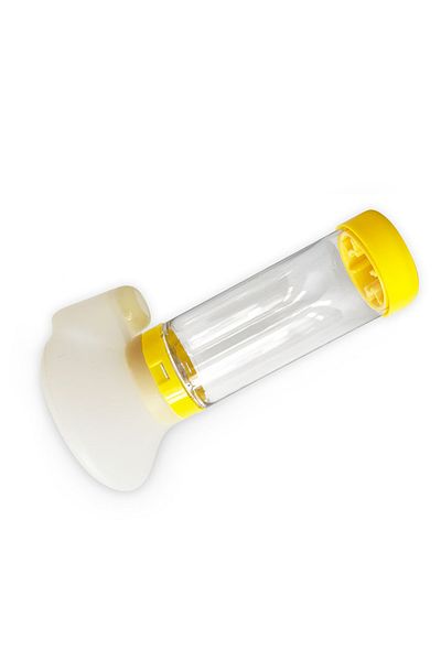 Mobiak Breath Chamber Inhalation Chamber With Medium Mask, 7-14 Years, Facilitates Inhaler Treatment