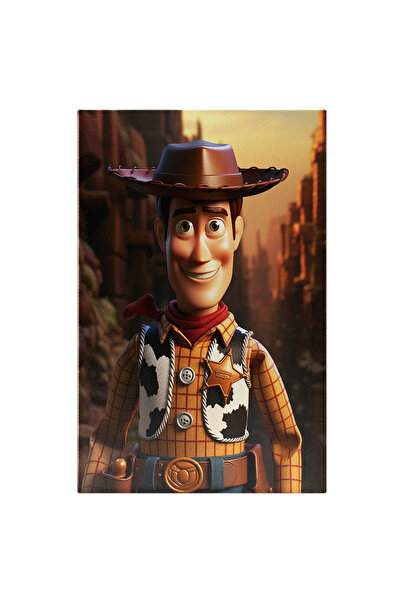 StoryGift Romania Tablou Canvas: Portret De Cowboy - Woody Din Toy Story Vese...
