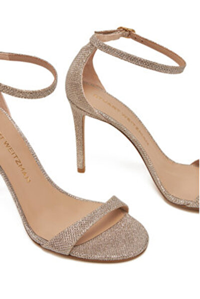 Stuart Weitzman women's sandals SJ998 gold-colored