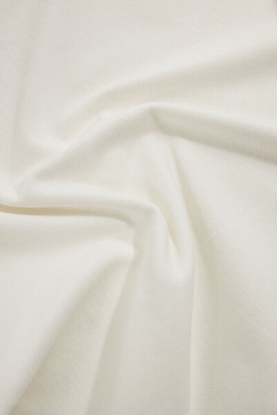 W Collection EKRU POLO YAKA UZUN KOLLU SWEATSHIRT