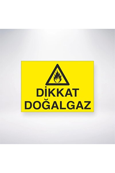 Reysa Tasarım ملصق غاز طبيعي مقاس 20×28 سم