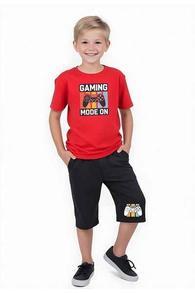 FYK KİDS Boy's Lower-Top Suit