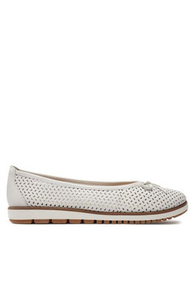 Tamaris balerini de damă 1-22121-42 albi