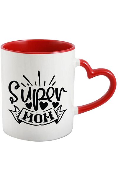 StoryGift Romania Heart mug for a mother appreciated and loved by the whole family with Handle, With, STG.
