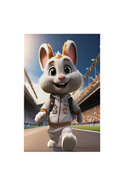 StoryGift Romania Tablou Canvas: Soricelul Pe Pista De Alergare Cu Treningul ...