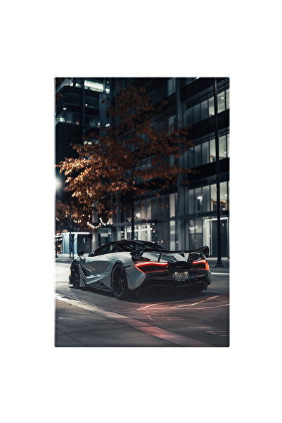 StoryGift Romania Tablou Canvas: Trecerea Rapidă Peisaj Stradal Cu Mașina De ...