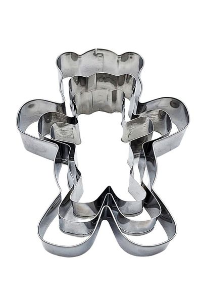 BV Set of 3 bear cookie cutters, 11.5 cm, 508COF