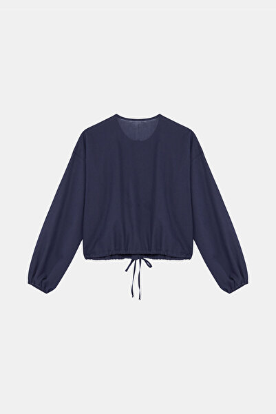 W Collection LACİVERT BLUZ