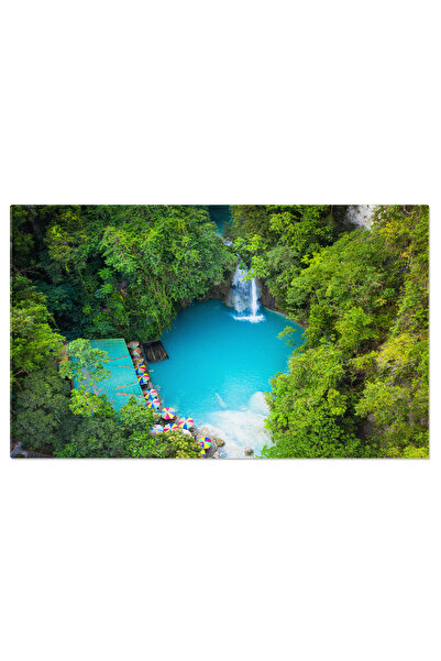 StoryGift Romania Tablou Canvas Cascada Kawasan In Cebu, Filipine Ii, Asia, C...