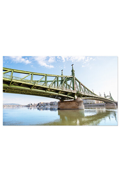 StoryGift Romania Tablou Canvas Podul Libertatii In Orasul Budapesta, Budapes...