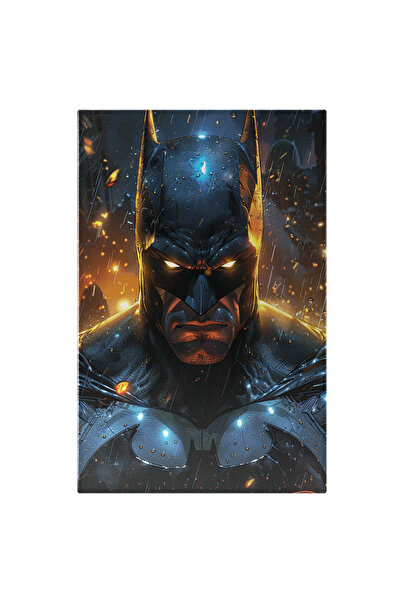 StoryGift Romania Tablou Canvas: Personajul Batman Desen Animat În Ploaie Cu ...